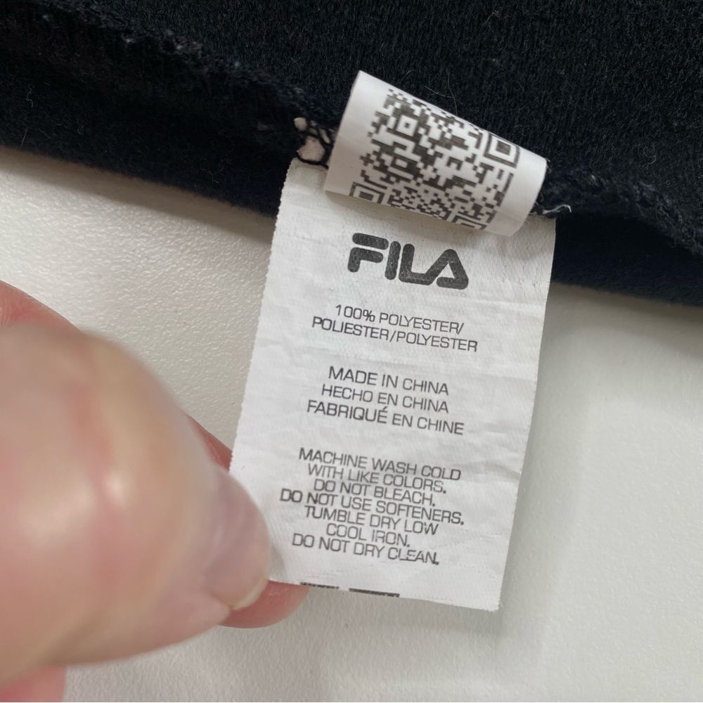 Fila Track Running Athletic Zip Front Jacket Sz L - Picture 12 of 14